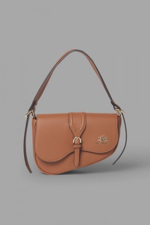 Brown La Martina Saddle Women Bags USA | TVE-2602