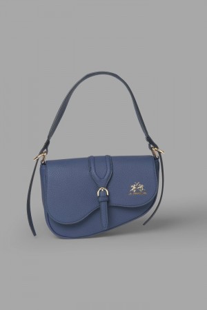 Navy La Martina Saddle Women Bags USA | YDZ-3831