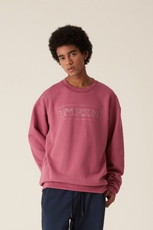 Rose La Martina LMRTN Crew-neck Sweatshirt USA | TDM-6648