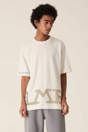 White La Martina LMRTN Basic T Shirts USA | DQA-7517