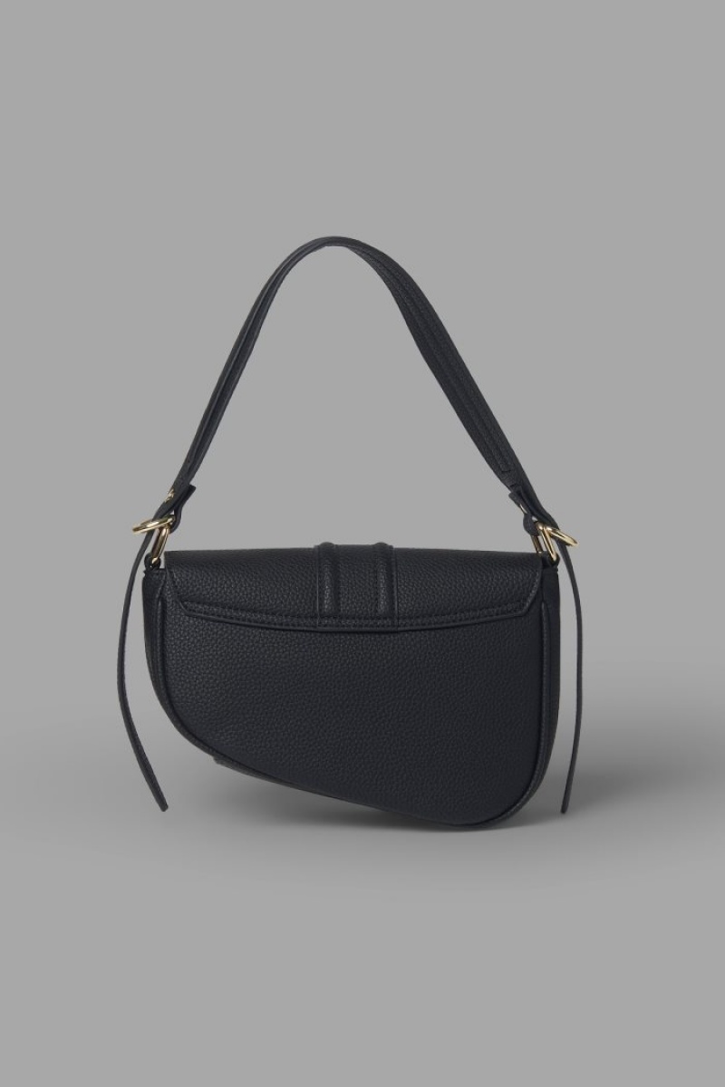 Black La Martina Saddle Women Bags USA | ERN-3239