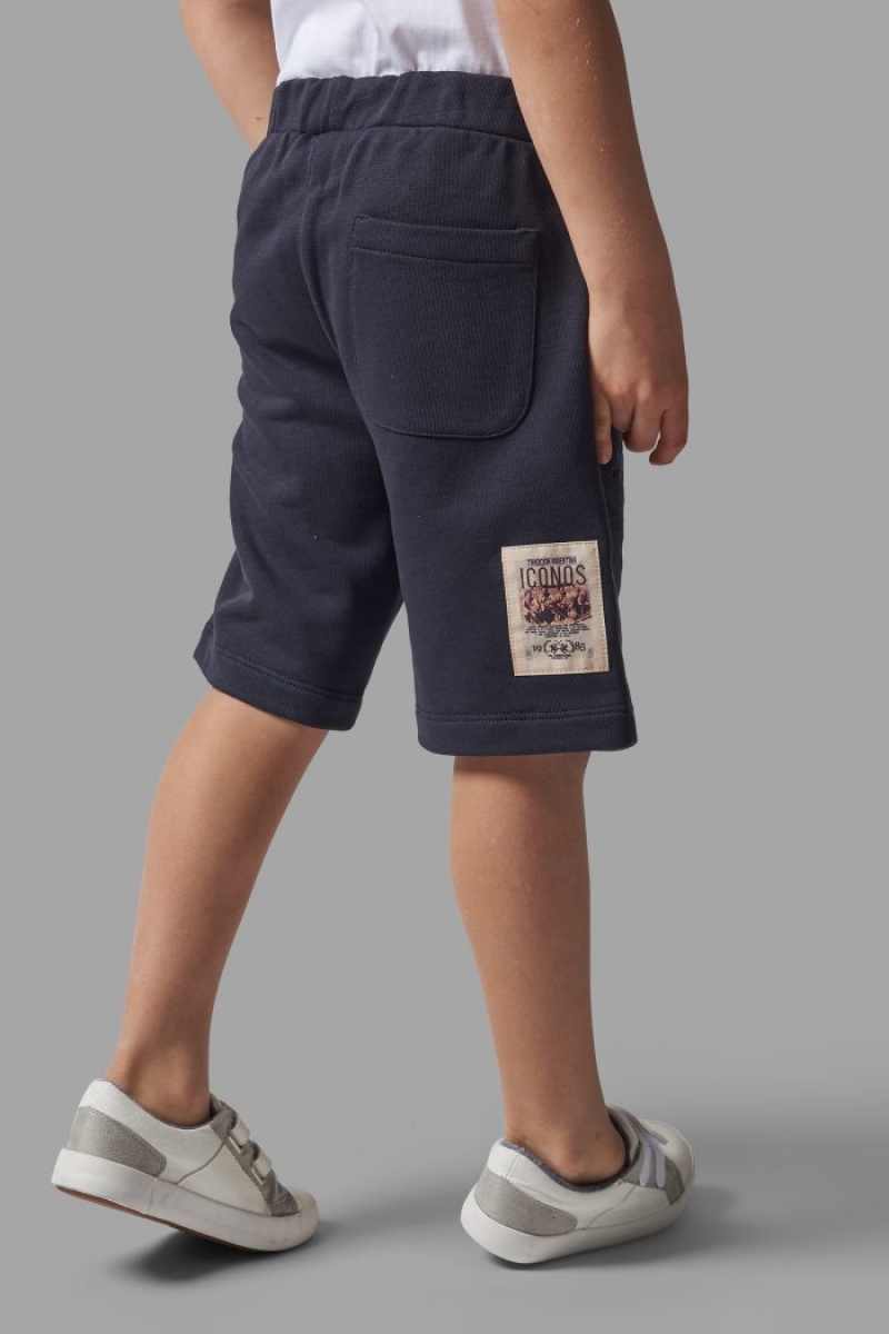 Blue La Martina Brushed Cotton Kids Bermuda Shorts USA | ZEZ-2901