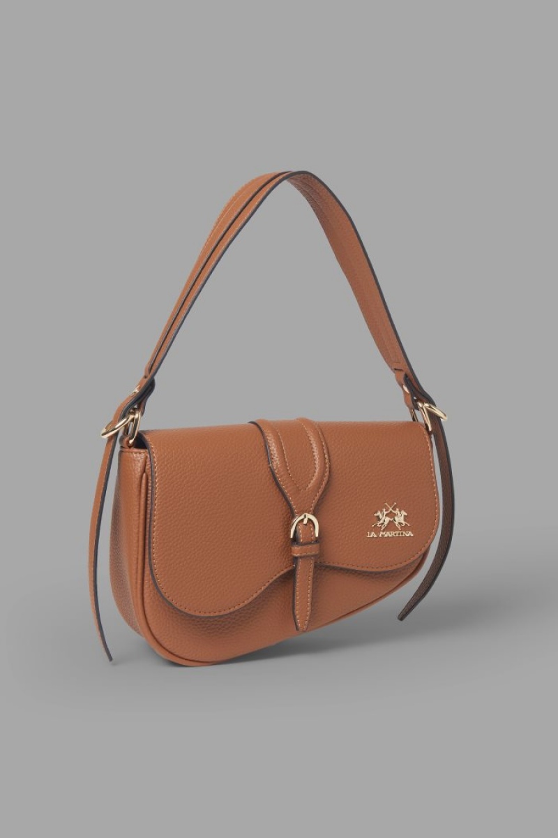 Brown La Martina Saddle Women Bags USA | TVE-2602