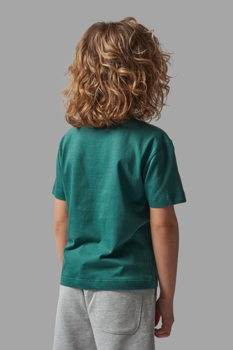 Green La Martina Classic Cotton Kids T Shirts USA | TPW-3835