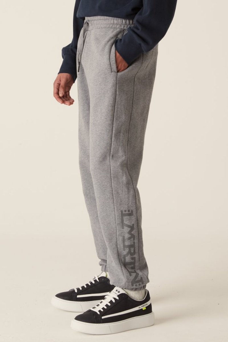 Grey La Martina Cotton-blend Joggers USA | SNI-9804