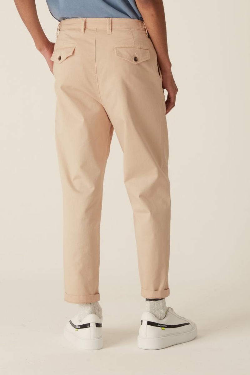 Grey La Martina Stretch Cotton Chino Pants USA | WEF-8422