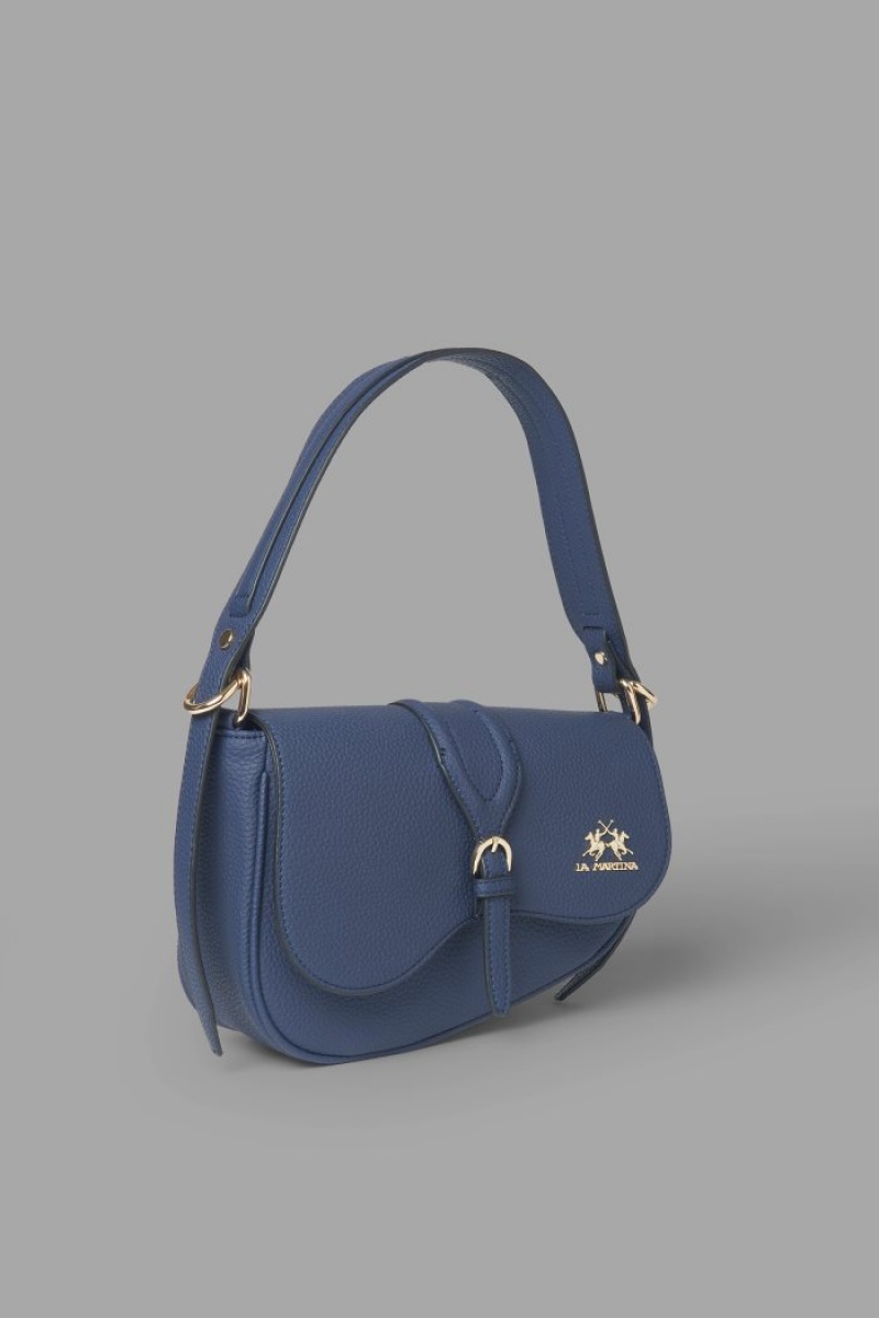 Navy La Martina Saddle Women Bags USA | YDZ-3831