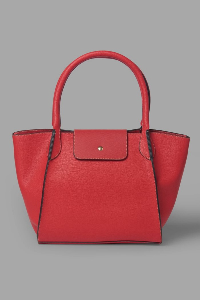 Red La Martina Double-handle Women Tote Bags USA | EHI-6926