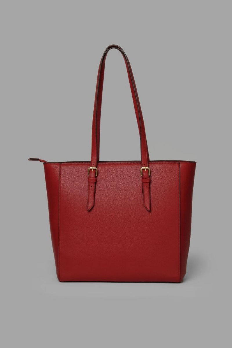 Red La Martina Double-handle Women Tote Bags USA | LYJ-8803