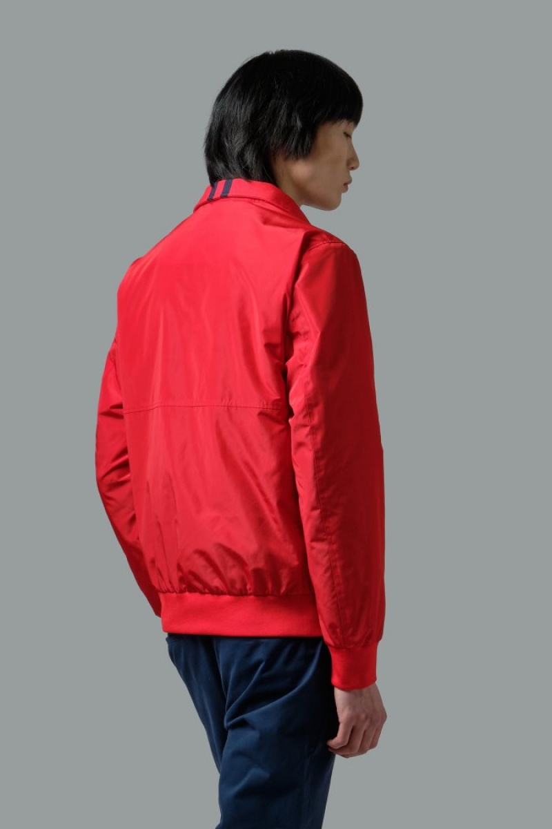 Red La Martina Regular-fit Synthetic Fibre Men Windbreaker USA | THA-2247