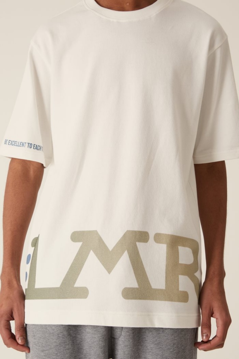 White La Martina LMRTN Basic T Shirts USA | DQA-7517